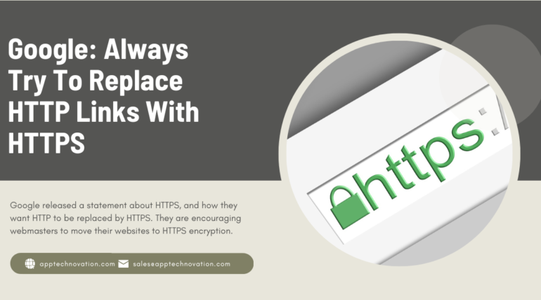 Google: Always Try To Replace HTTP Links With HTTPS